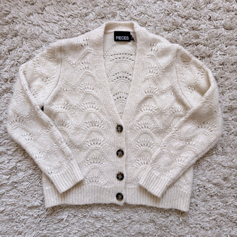 Pieces Bibi Knit Cardigan - Picture 4 of 9